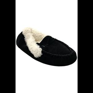 MUK LUKS Women's Jaylah Moccasin Slippers Black - Medium